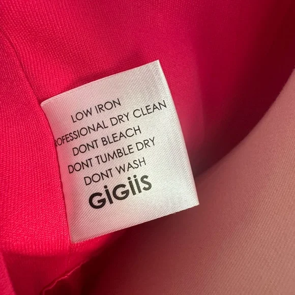 NWT GIGIIS Strapless Floral Gown – Pink/Green – Size S - Picture 10 of 12